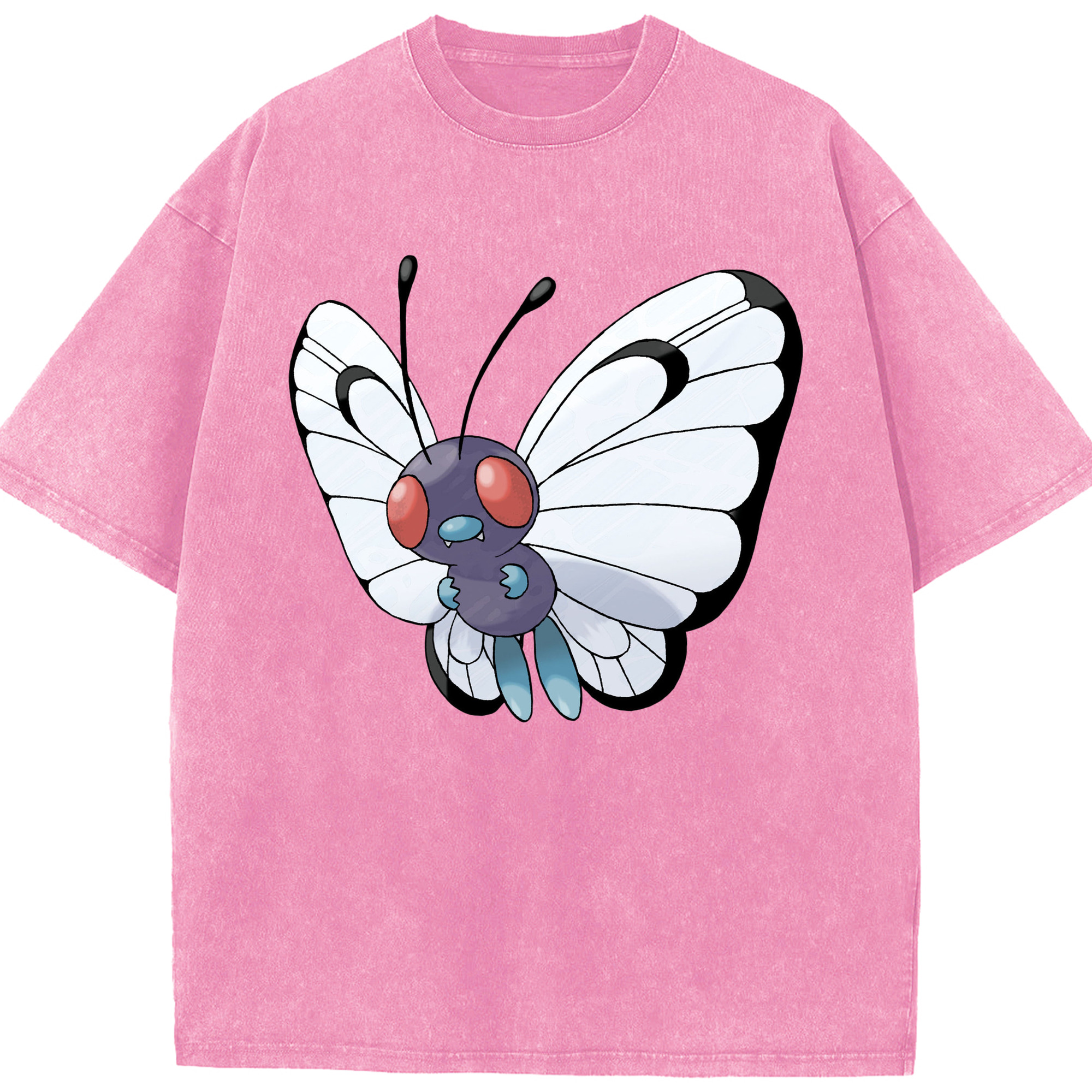 （画像用） ポケットモンスター Pokémon 綿100% ヴィンテージ風 半袖Tシャツ（フロントプリント）